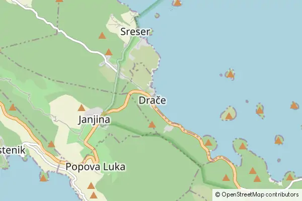 Mapa Drače