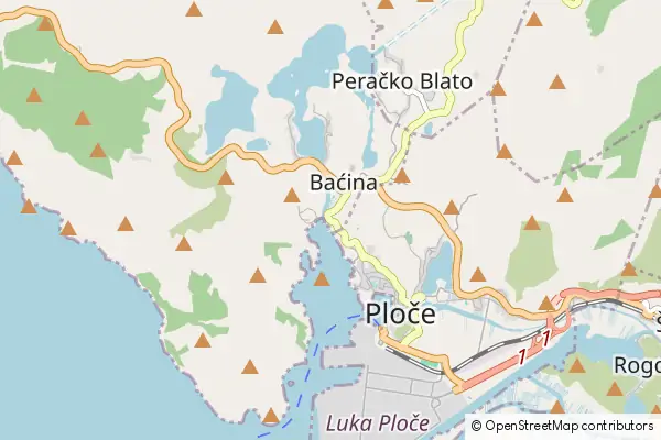 Mapa Ploče