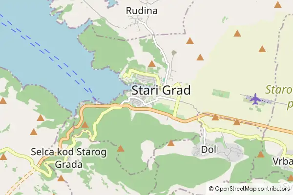 Mapa Stari Grad