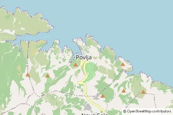 Mapa Povlja