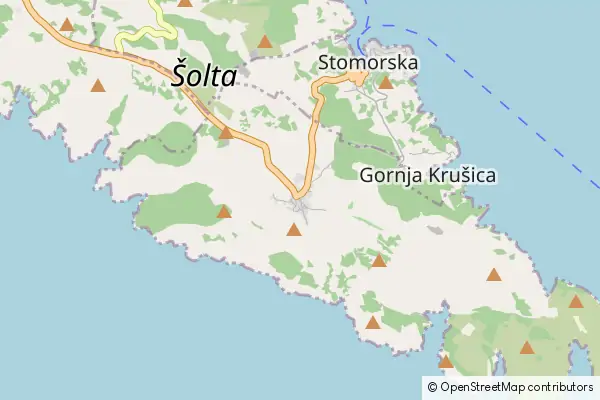 Mapa Gornje Selo