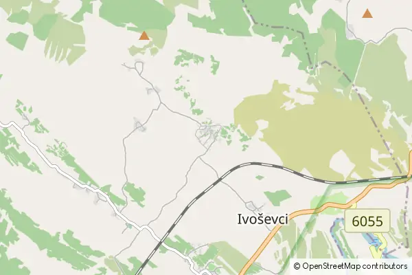 Mapa Ivoševci