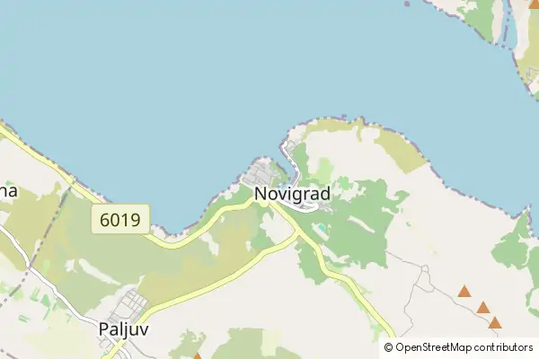 Mapa Novigrad