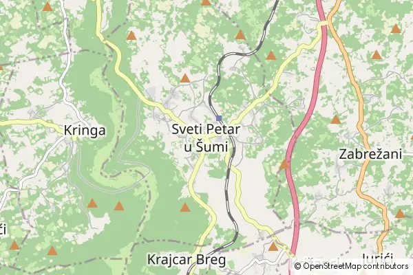 Mapa Sveti Petar u Šumi