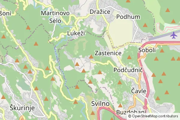 Mapa Grobnik