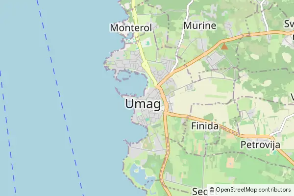 Mapa Umag