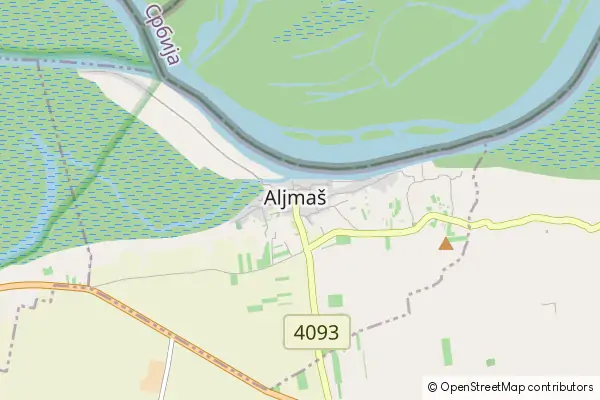 Mapa Aljmaš