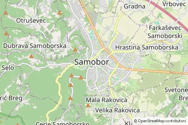 Mapa Samobor