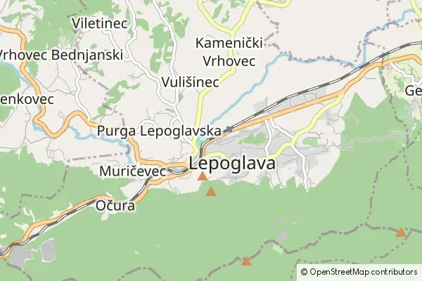 Mapa Lepoglava