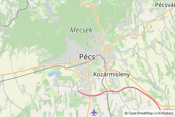 Mapa Pecz