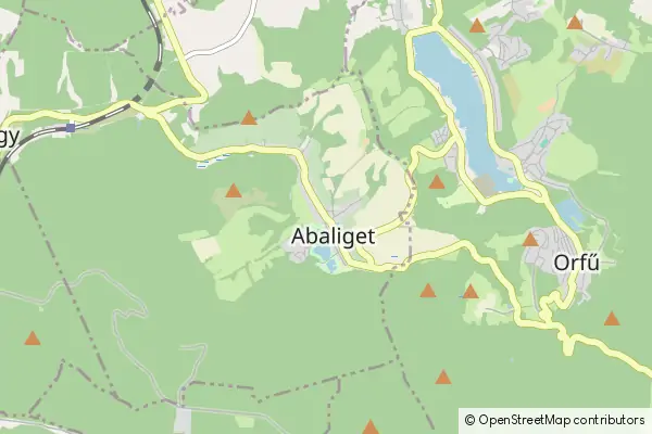 Mapa Abaliget