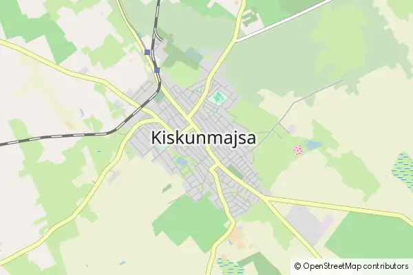 Mapa Kiskunmajsa