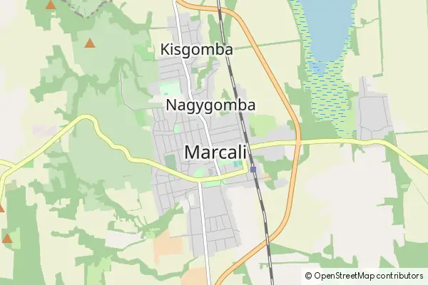 Mapa Marcali