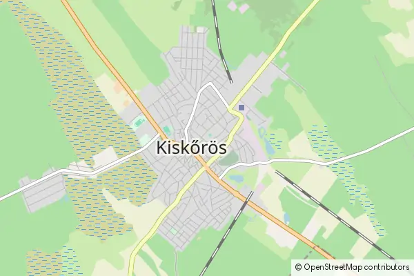 Mapa Kiskőrös