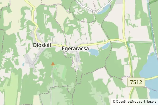 Mapa Egeraracsa