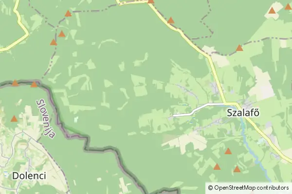 Mapa Szalafő