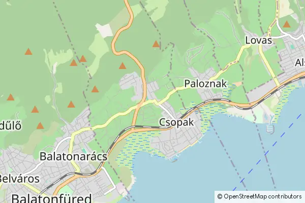 Mapa Csopak