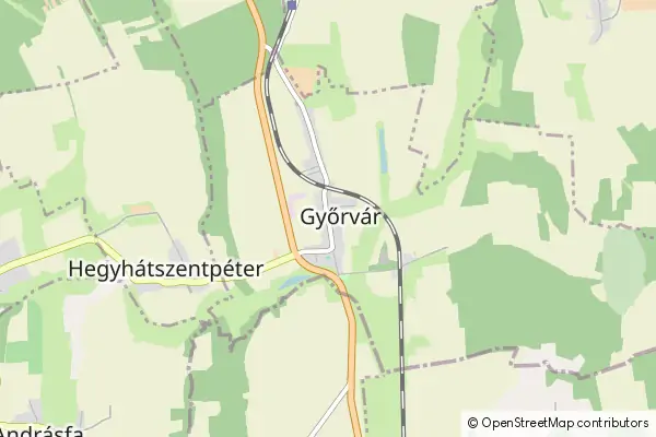 Mapa Győrvár