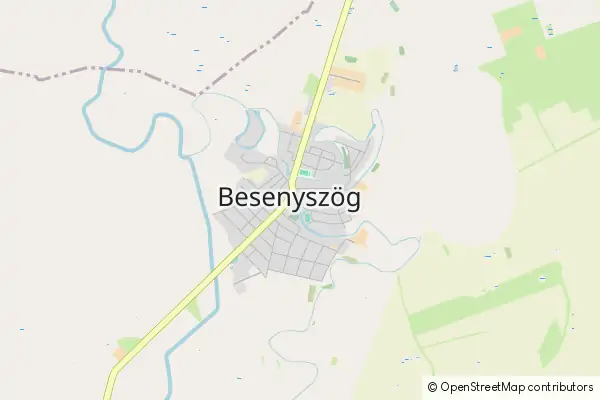 Mapa Besenyszög