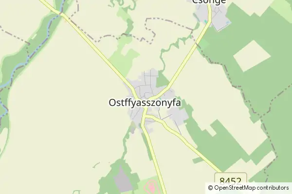 Mapa Ostffyasszonyfa