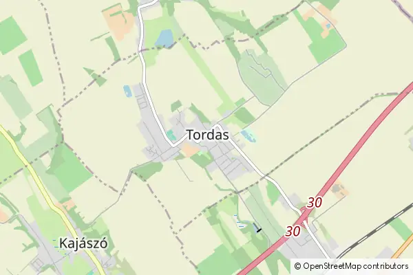 Mapa Tordas