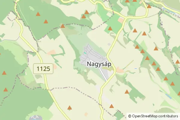 Mapa Nagysáp