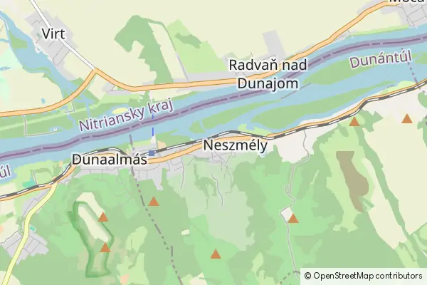 Mapa Neszmély