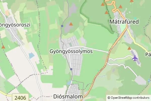 Mapa Gyöngyössolymos