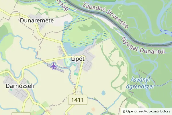 Mapa Lipót