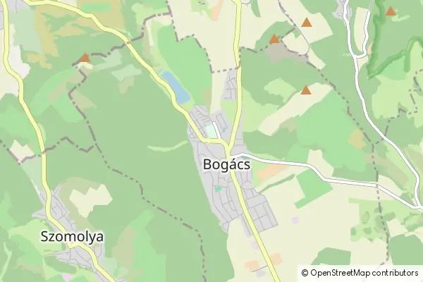 Mapa Bogács