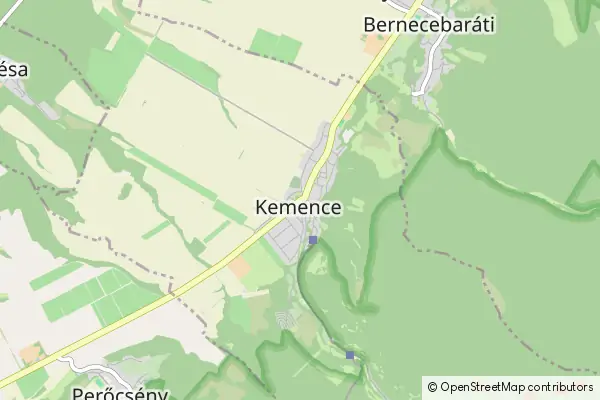 Mapa Kemence