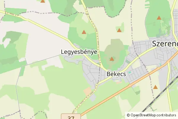 Mapa Legyesbénye