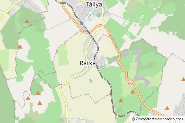 Mapa Rátka