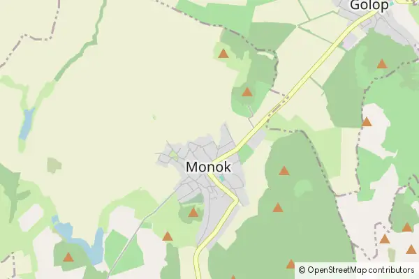 Mapa Monok