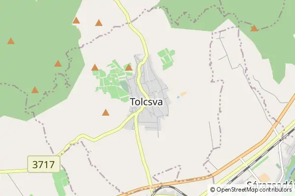 Mapa Tolcsva