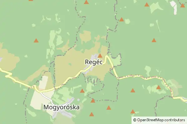 Mapa Regéc