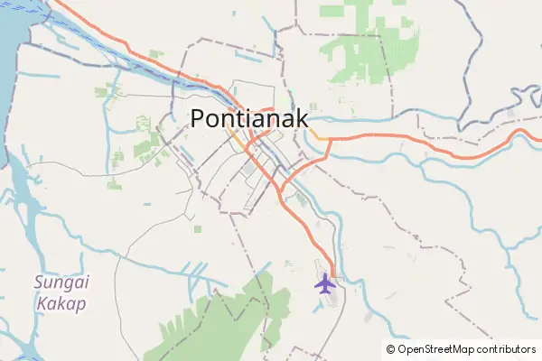 Mapa Pontianak