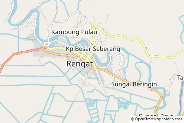 Mapa Rengat