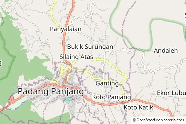 Mapa Padang Panjang