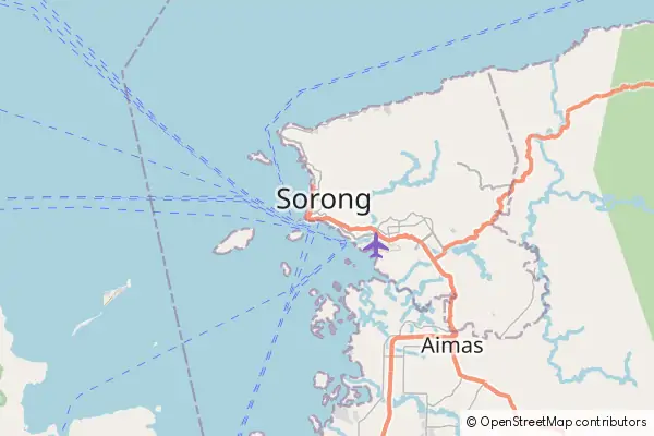 Mapa Sorong