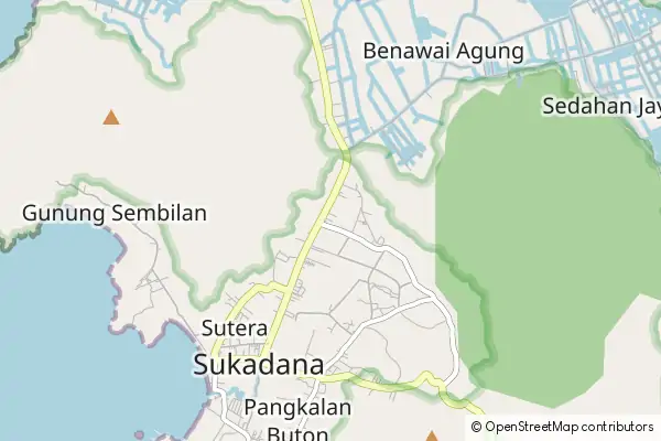 Mapa Sutera
