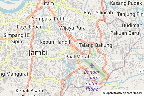 Mapa Jambi