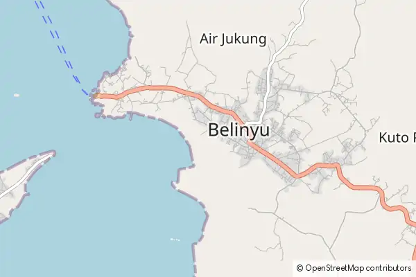Mapa Belinyu