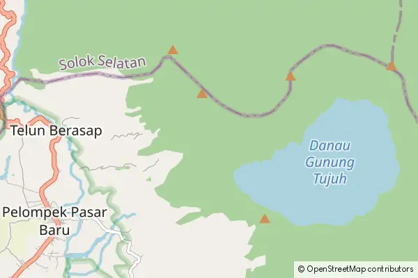 Mapa Telun Berasap