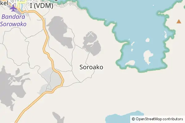 Mapa Soroako