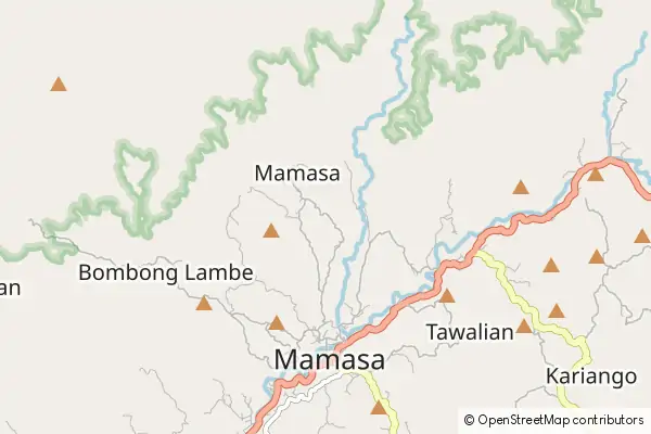 Mapa Mamasa