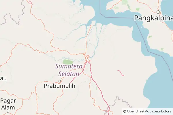 Mapa Palembang