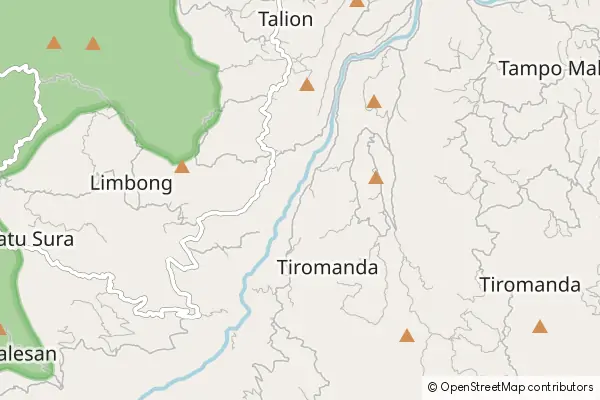 Mapa Tana Toraja