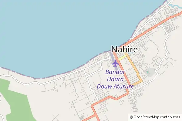 Mapa Nabire