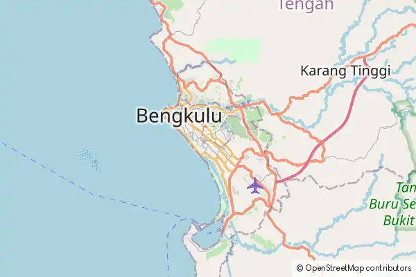 Mapa Bengkulu